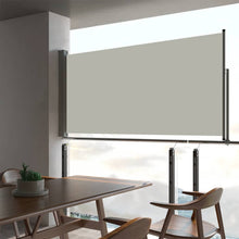 Ausziehbare Seitenmarkise 80×300 cm Creme