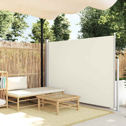 Ausziehbare Seitenmarkise 170×300 cm Creme