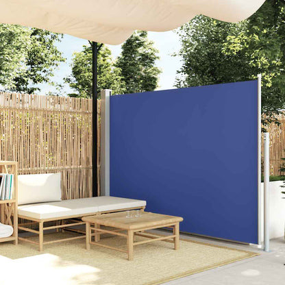 Ausziehbare Seitenmarkise 170×300 cm Blau