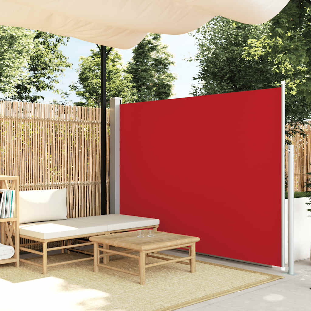 Ausziehbare Seitenmarkise 170×300 cm Rot