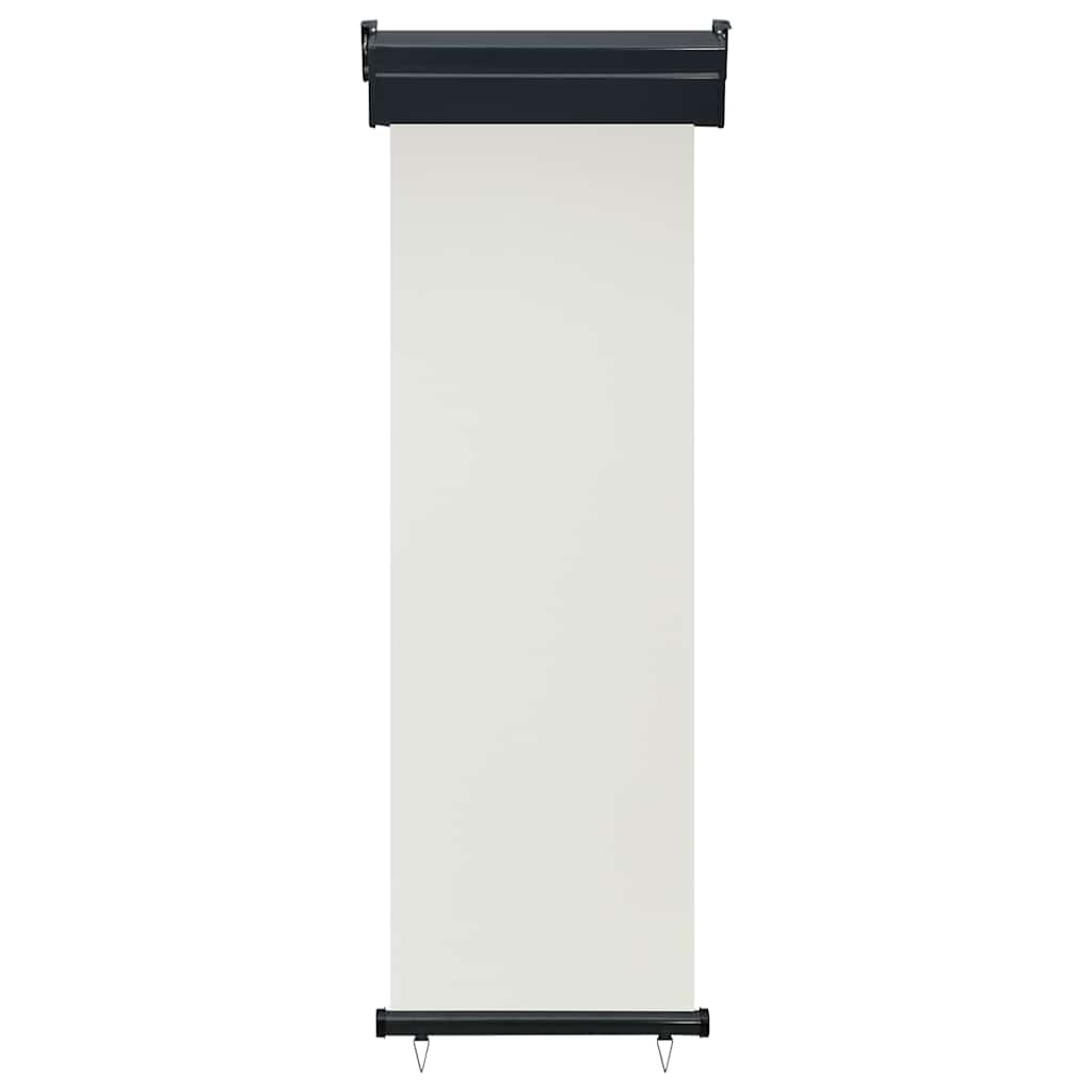 Balkon-Seitenmarkise 65x250 cm Creme
