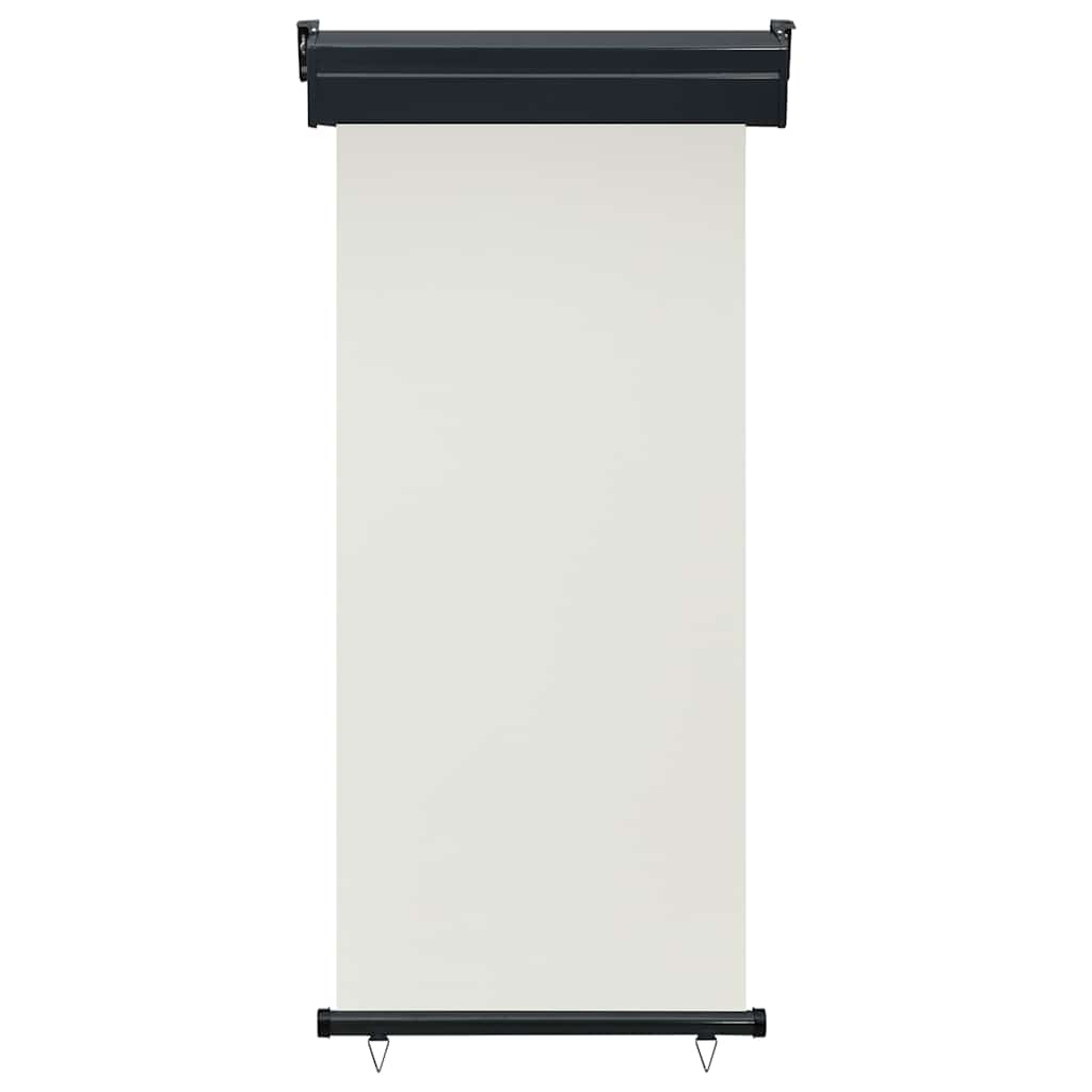 Balkon-Seitenmarkise 85x250 cm Creme