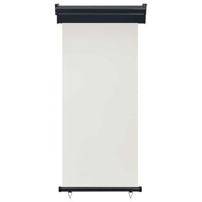 Balkon-Seitenmarkise 85x250 cm Creme
