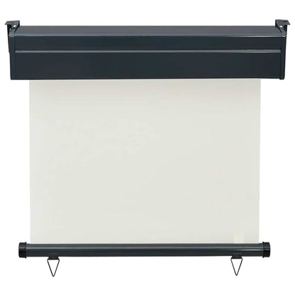 Balkon-Seitenmarkise 85x250 cm Creme
