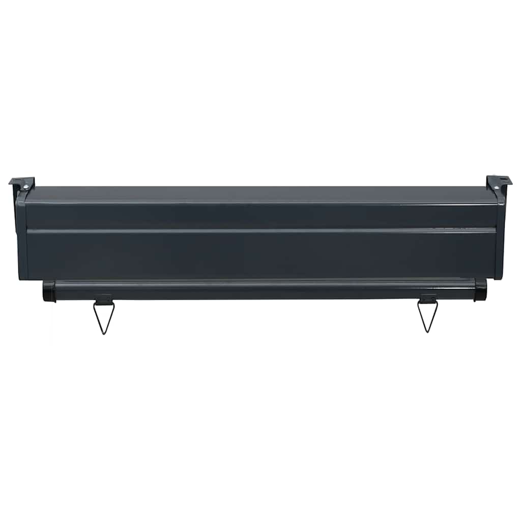 Balkon-Seitenmarkise 85x250 cm Creme