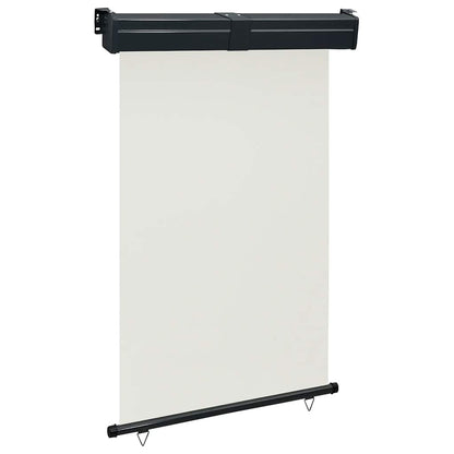 Balkon-Seitenmarkise 125x250 cm Creme