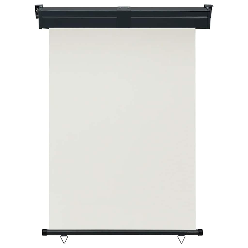 Balkon-Seitenmarkise 125x250 cm Creme