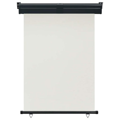 Balkon-Seitenmarkise 125x250 cm Creme