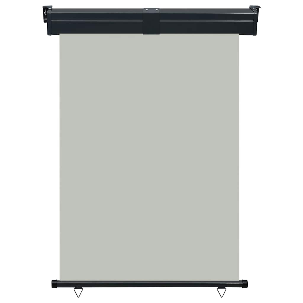 Balkon-Seitenmarkise 125x250 cm Grau