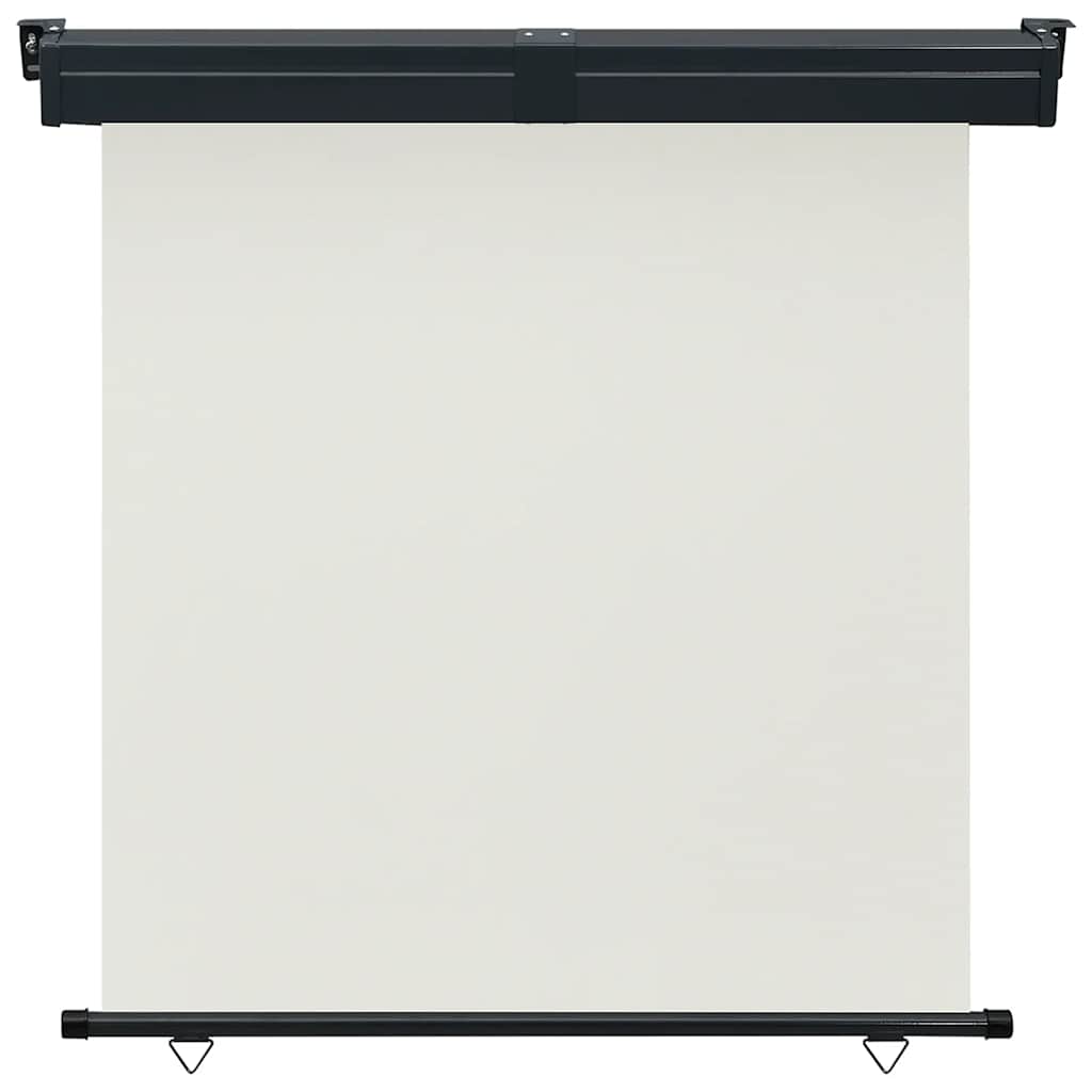 Balkon-Seitenmarkise 165x250 cm Creme