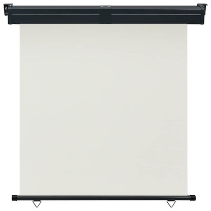 Balkon-Seitenmarkise 165x250 cm Creme