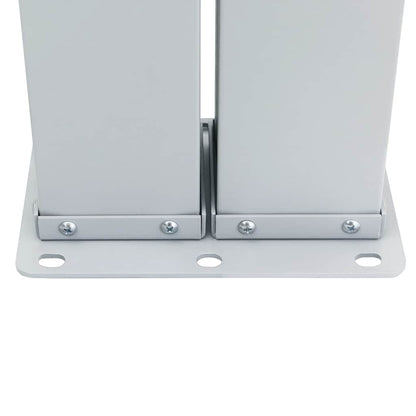 Ausziehbare Seitenmarkise Braun 120 x 600 cm