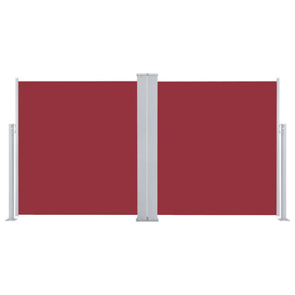 Ausziehbare Seitenmarkise 170 x 600 cm Rot