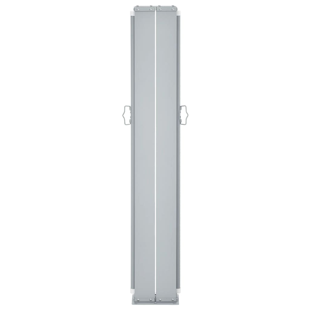 Ausziehbare Seitenmarkise Schwarz 100 x 1000 cm