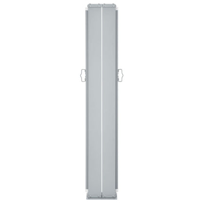 Ausziehbare Seitenmarkise Rot 100 x 1000 cm