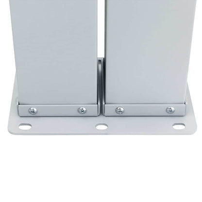 Ausziehbare Seitenmarkise Rot 120 x 1000 cm