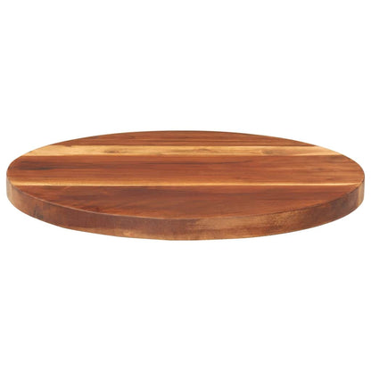 Tischplatte Massivholz Palisander Rund 25-27 mm 40 cm