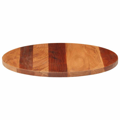 Tischplatte Massivholz Palisander Rund 25-27 mm 60 cm
