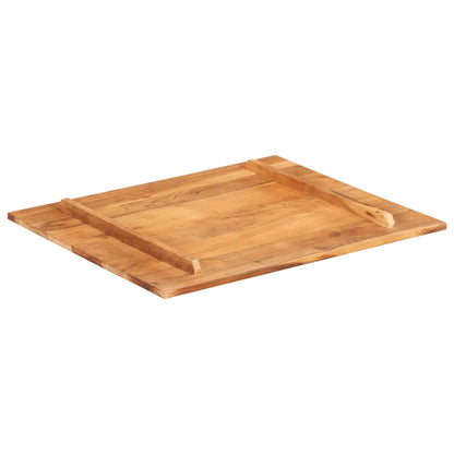 Tischplatte Massivholz Akazie 15-16 mm 60x70 cm