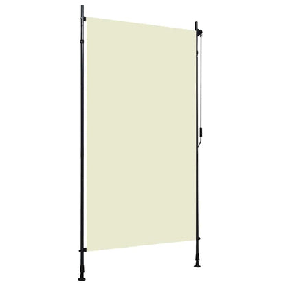 Außenrollo 120 x 270 cm Creme
