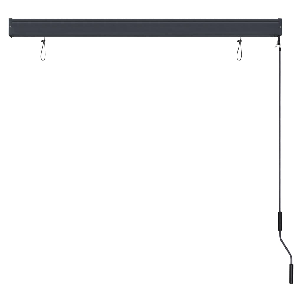 Außenrollo 140x250 cm Gelb und Blau