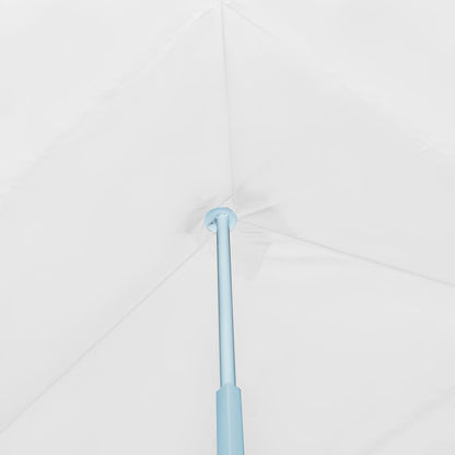 Pop-Up Partyzelt Faltbar mit 5 Seitenwänden 3x9 m Weiß