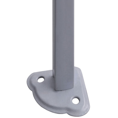 Profi-Partyzelt Faltbar 2×2 m Stahl Creme