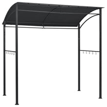 BBQ-Pavillon 215x150x220 cm Anthrazit Stahl