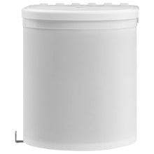 Küchen-Einbau-Mülleimer Kunststoff 8 L Weiß 27 x 29 cm