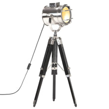 Stativlampe Schwarz Mango Massivholz 69 cm