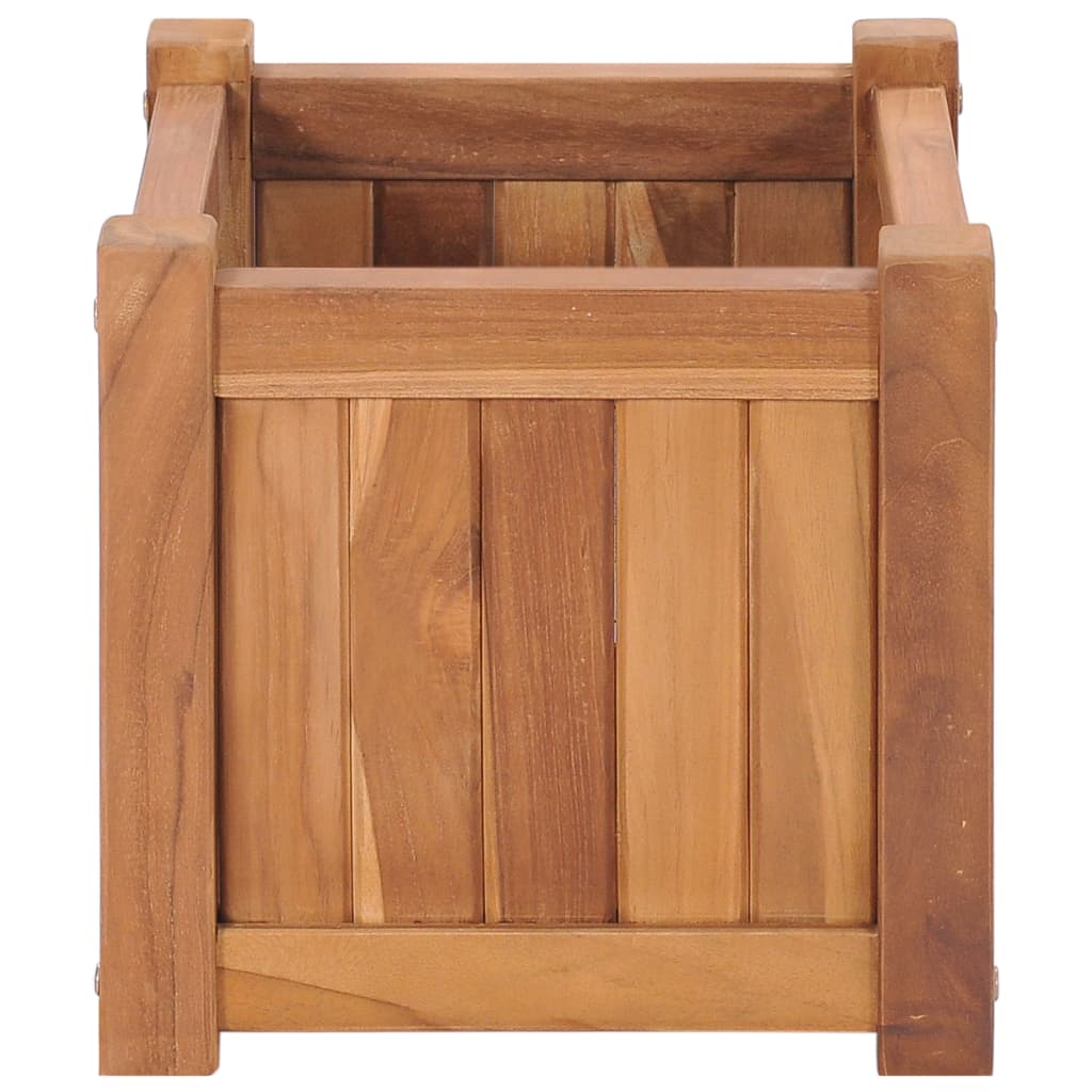 Hochbeet 30x30x30 cm Massivholz Teak
