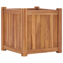 Hochbeet 40x40x40 cm Massivholz Teak
