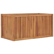 Hochbeet 100x50x50 cm Massivholz Teak