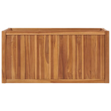 Hochbeet 100x50x50 cm Massivholz Teak