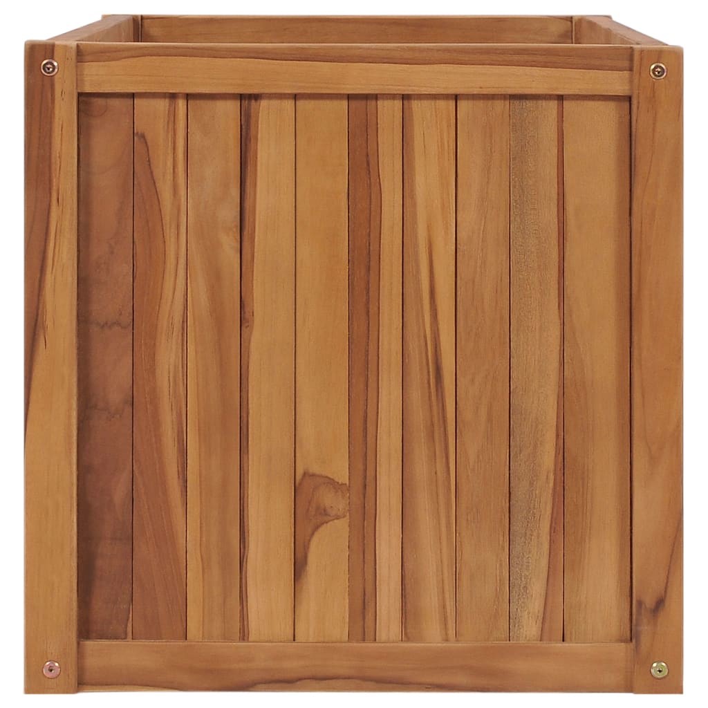 Hochbeet 100x50x50 cm Massivholz Teak