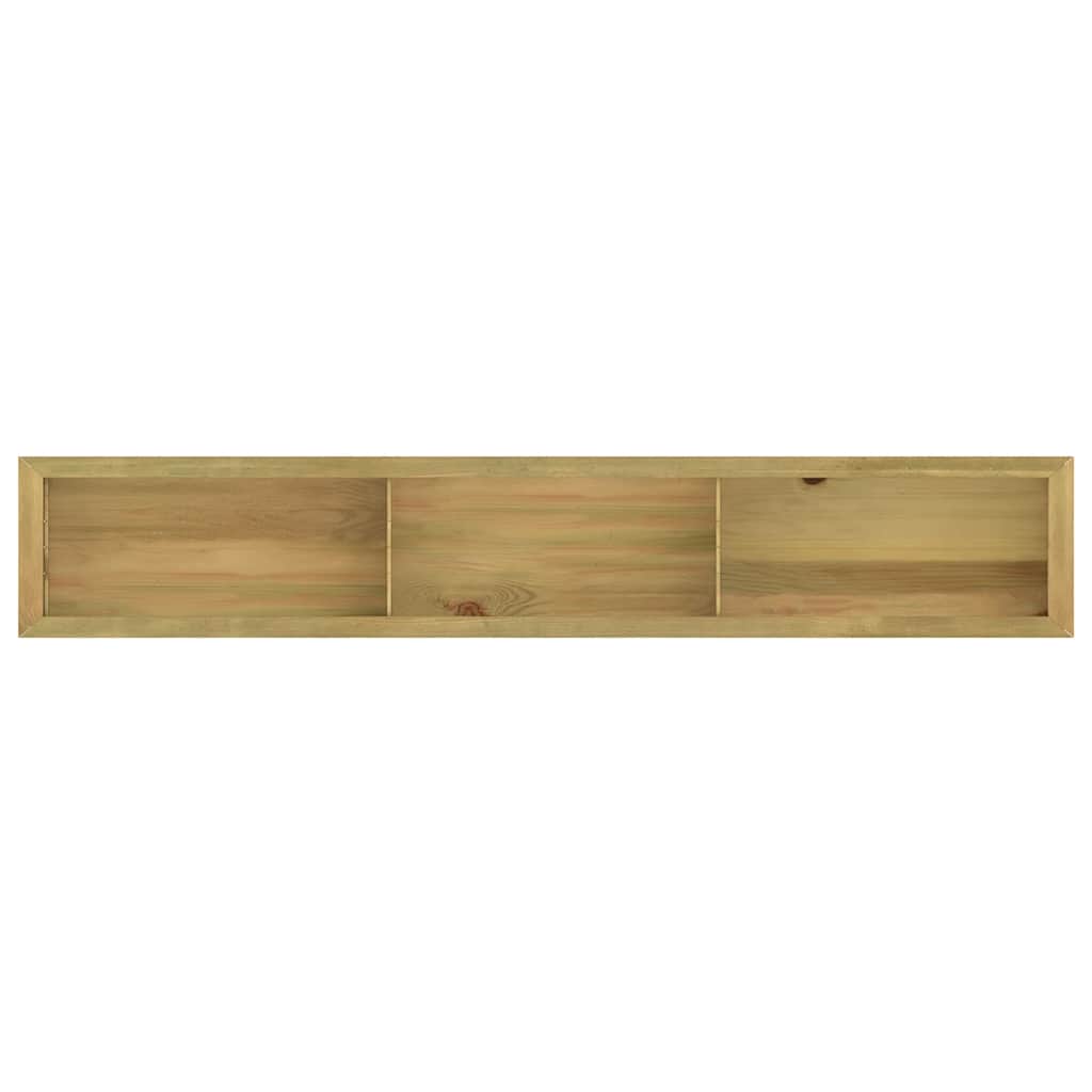 Hochbeet 291 x 50 x 50 cm Kiefernholz Imprägniert