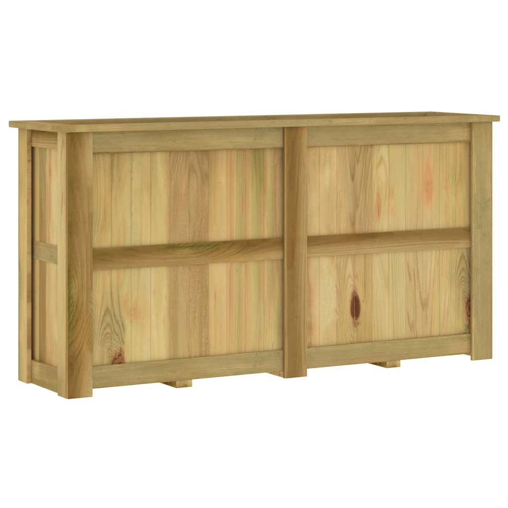 Hochbeet 196 x 50 x 100 cm Kiefernholz Imprägniert