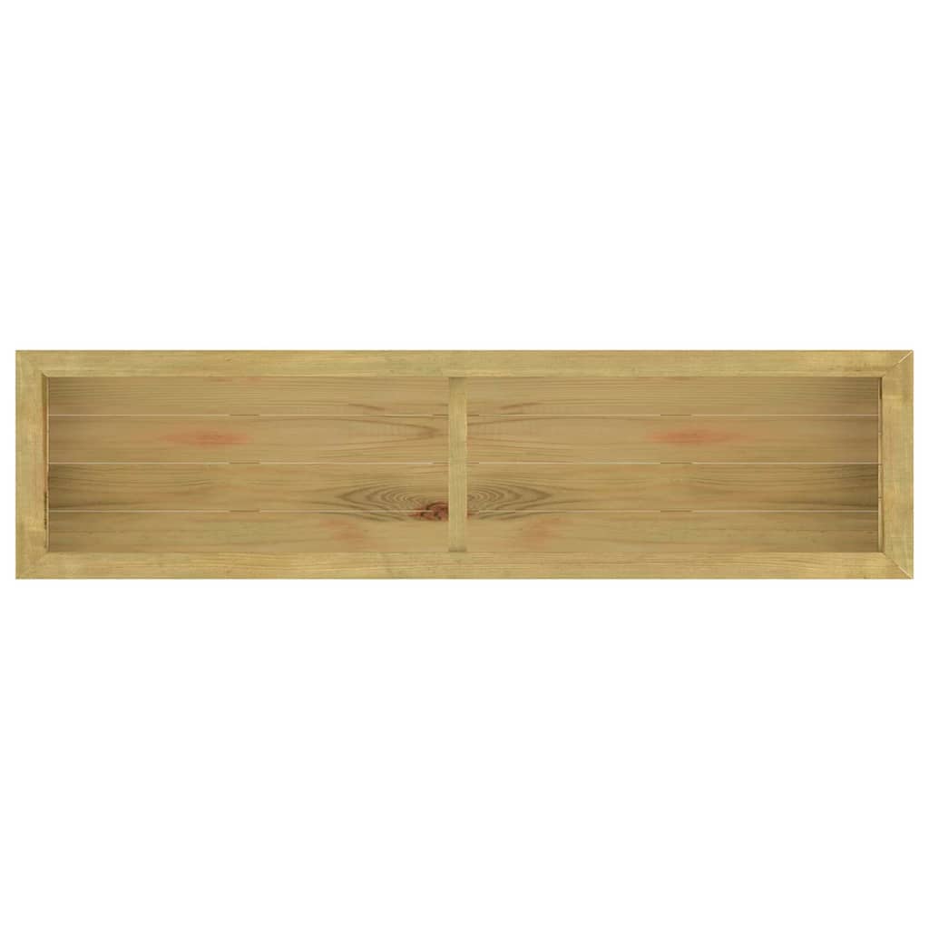 Hochbeet 196 x 50 x 100 cm Kiefernholz Imprägniert