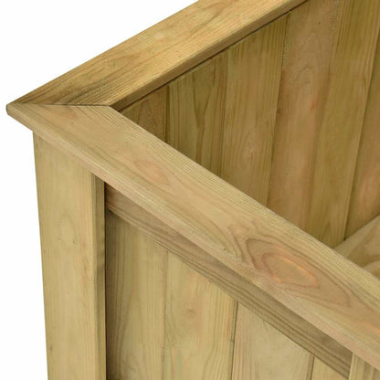 Hochbeet 196 x 50 x 100 cm Kiefernholz Imprägniert