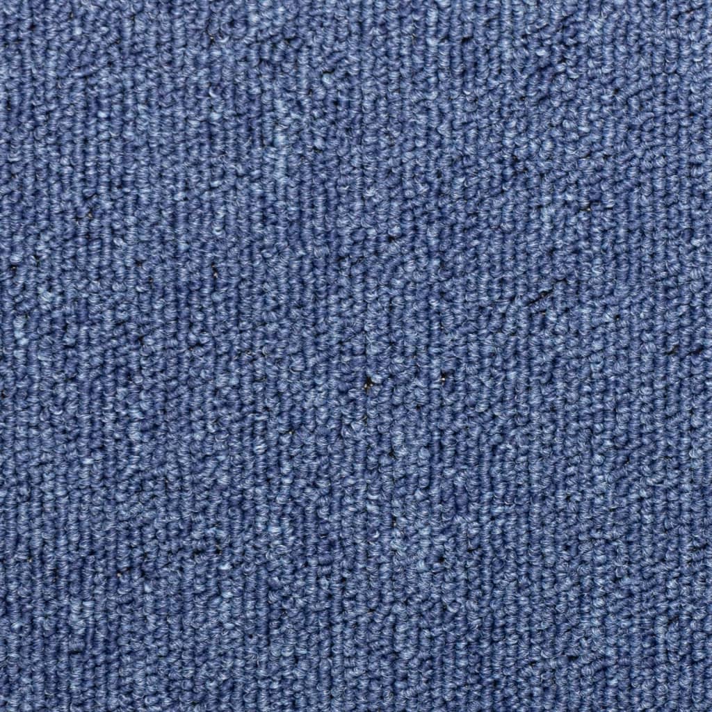 Stufenmatten 15 Stk. 65x21x4 cm Blau Rechteckiger Rand