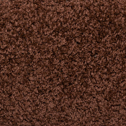 Stufenmatten 15 Stk. 65x21x4 cm Braun Rechteckiger Rand