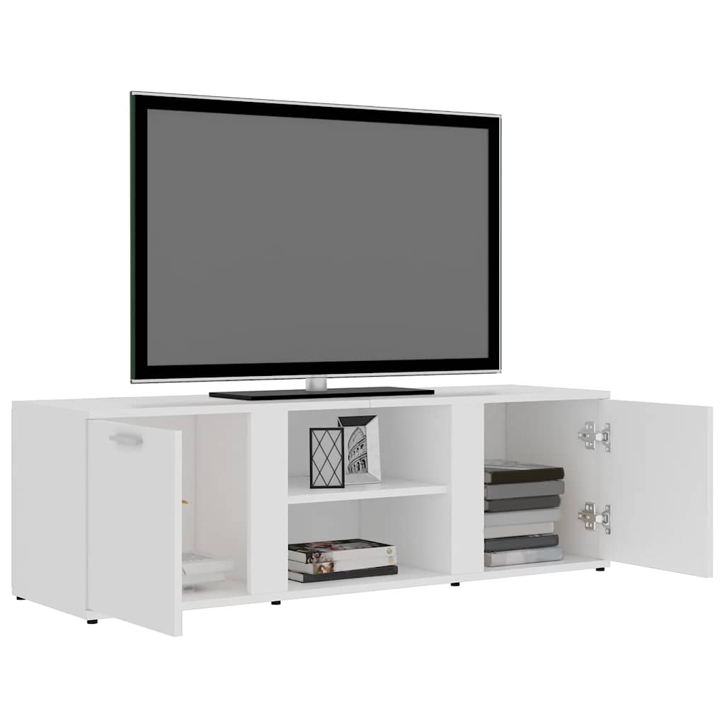 TV-Schrank Weiß 120x34x37 cm Holzwerkstoff