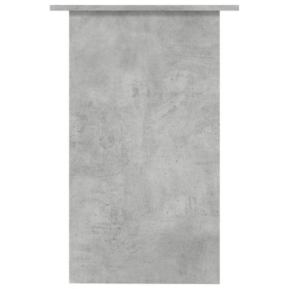 Schreibtisch Betongrau 90x50x74 cm Holzwerkstoff