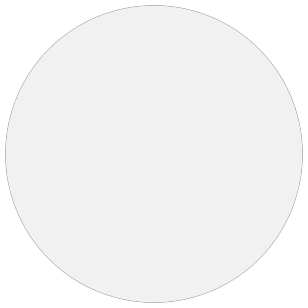 Tischfolie Transparent Ø 90 cm 1,6 mm PVC