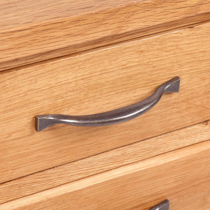 Nachttische 2 Stk. 40x30x54 cm Massivholz Eiche