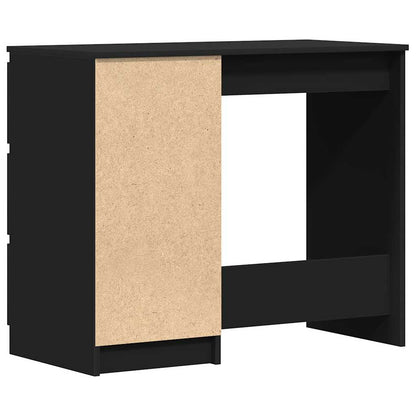 Schreibtisch Schwarz 90x45x76 cm Holzwerkstoff