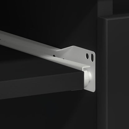 Schreibtisch Schwarz 90x45x76 cm Holzwerkstoff