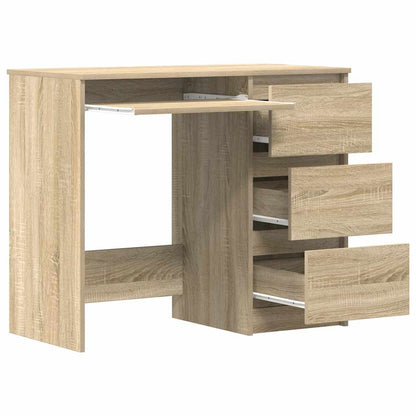 Schreibtisch Sonoma-Eiche 90x45x76 cm Holzwerkstoff
