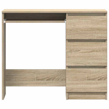 Schreibtisch Sonoma-Eiche 90x45x76 cm Holzwerkstoff