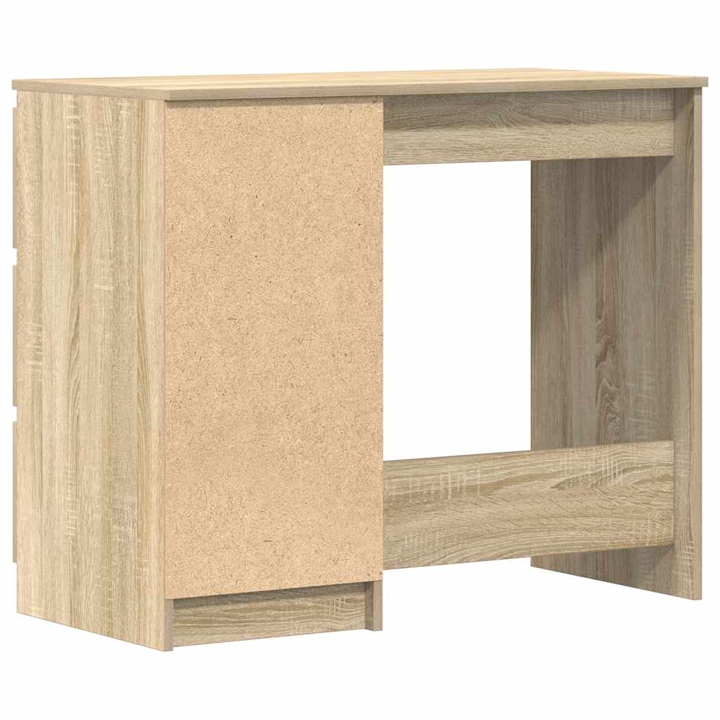 Schreibtisch Sonoma-Eiche 90x45x76 cm Holzwerkstoff